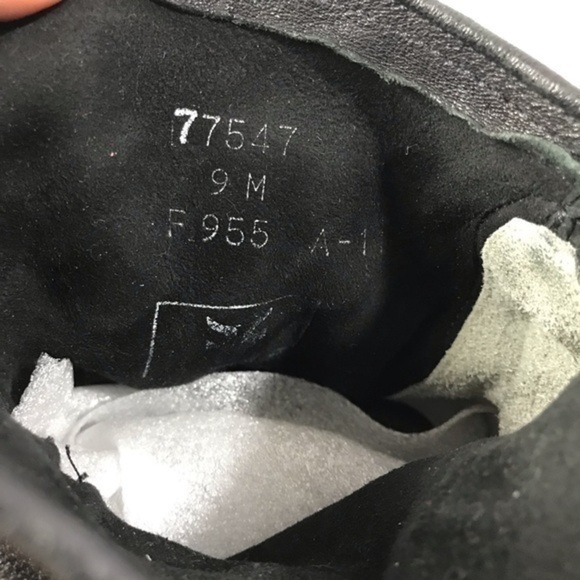 FRYE 77547 Dorado Black Leather Western Cowgirl Riding Boots Women's Size 9 - Picture 12 of 12